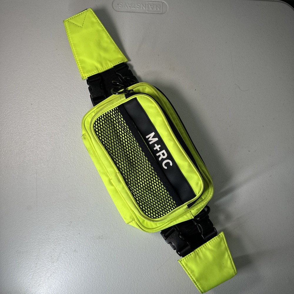 M+RC NOIR Neon Yellow Waist Bag Hip Pack Waistpack Fanny Belt‎